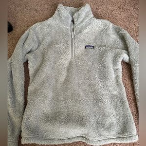 PATAGONIA fuzzy quarter zip